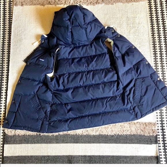 PERFECT COND Penfield Navy + Plaid Puffer Vest XS - Picture 4 of 6